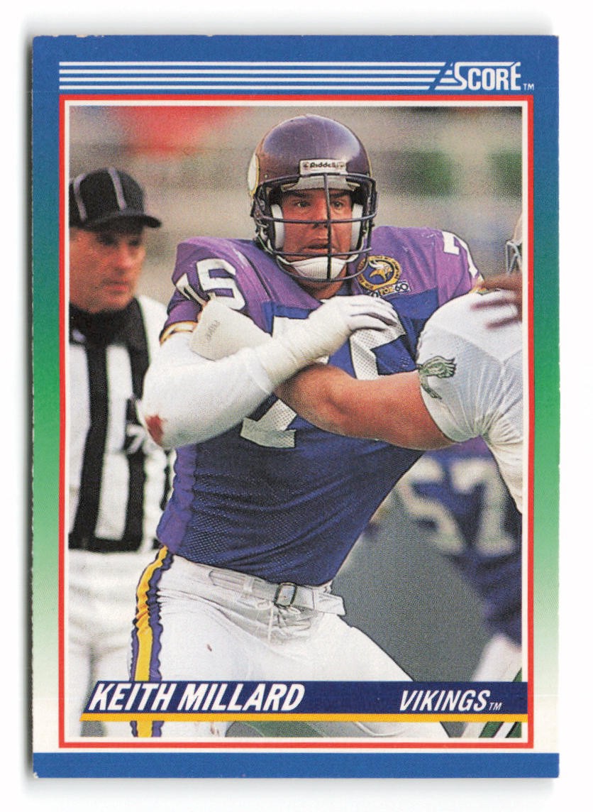 1990 Score Keith Millard #65 Minnesota Vikings