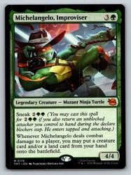 Michelangelo, Improviser 119/343 Teenage Mutant Ninja Turtles