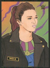 2021 Topps WWE NXT Migs Media Illustrations #MM-9 Tegan Nox 15305