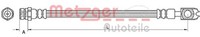 Hinterachse Links Metzger 4110891 Bremsschlauch FüR Audi,Seat,Skoda,Vw