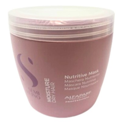 Alfaparf Milano Semi Di Lino Moisture Nutritive Mask for Dry Hair 16.9 oz - GIFT