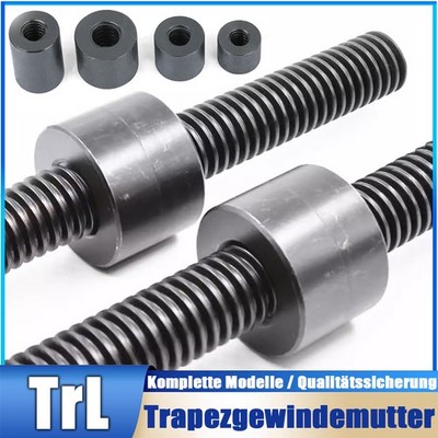 T24 T36 T38 T40 TrL45 TrL50 TrL60 Trapezgewindemutter Stahlmuttern LinksGewinde