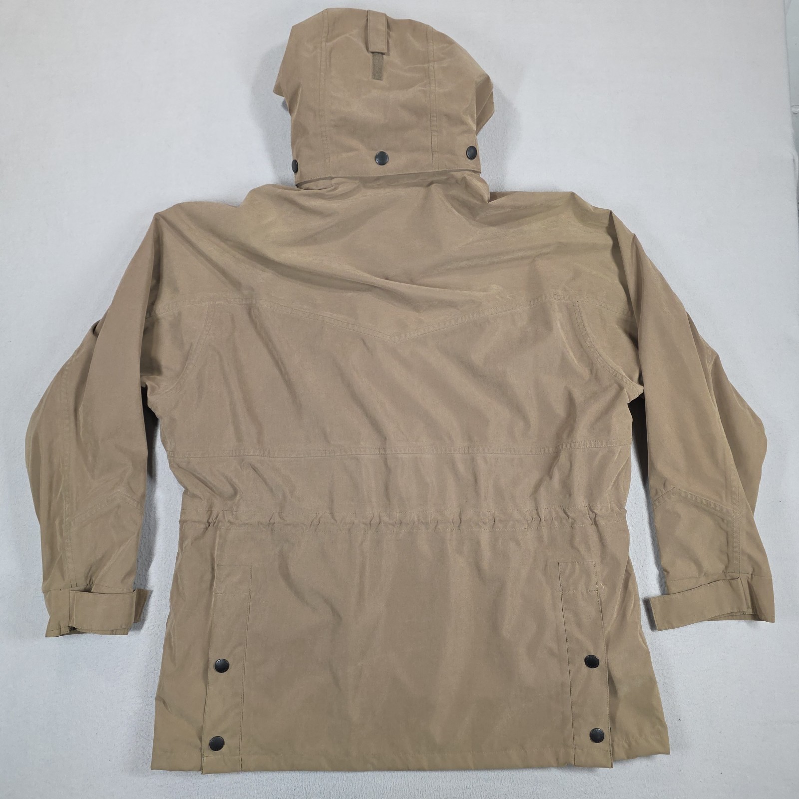 Barbour Fulbourn Summer Jacket Mens XL Lightweight Plaid Lined Hooded Parka Rare image 3