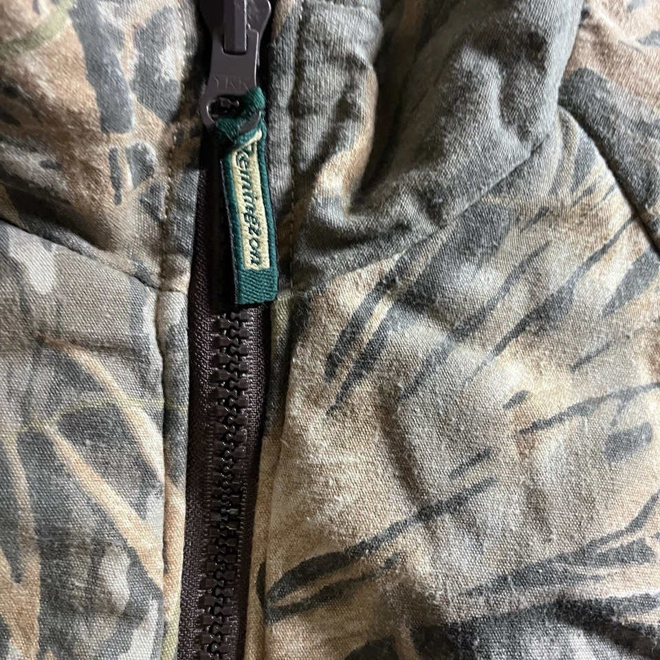 Chaqueta camuflada Mossy Oak pesada para hombre talla M-L no etiquetada excelente estado Foto 3 de 4