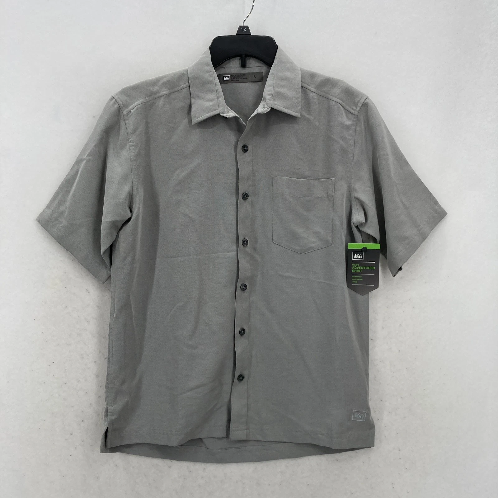 REI Coop Adventure Shirt Mens Small Gray Modal Button Up Outdoor Hiking Camp NWT
Opens in a new wind