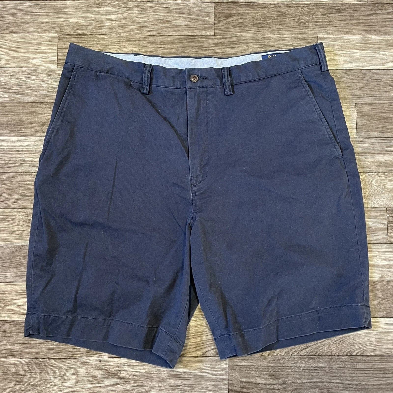 Polo Ralph Lauren Chino Shorts Men’s Size 38 Stretch Cotton Twill Blue