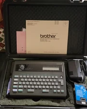 Brother P-Touch Label Maker PT-20/25 With Case & Manual