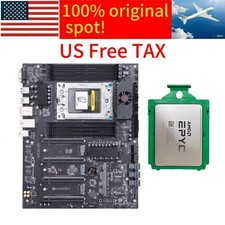 AMD EPYC 7F52 SouthChina H12D-8D 3.5-3.9GHZ 16 cores 32 threads motherboard CPU