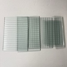 STAINED GLASS Architecture Sheet 3559 Clear Glass New End Cuts 2 lbs Plus