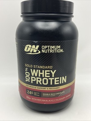 Optimum Nutrition Gold Standard 100% Whey Double Rich Chocolate 2lb 29 Servings
