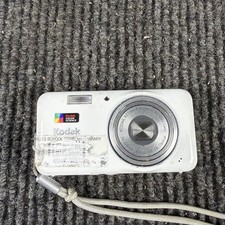 Kodak EasyShare V803 8.0MP Digital Camera ONLY - NO BATTERY- white Tested Works