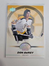 2023-24 UPPER DECK BOSTON BRUINS CENTENNIAL DON AWREY 25/100 