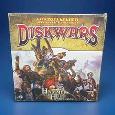 2014 Warhammer Diskwars Hammer & Hold Expansion Fantasy Flight Games NEW SEALED