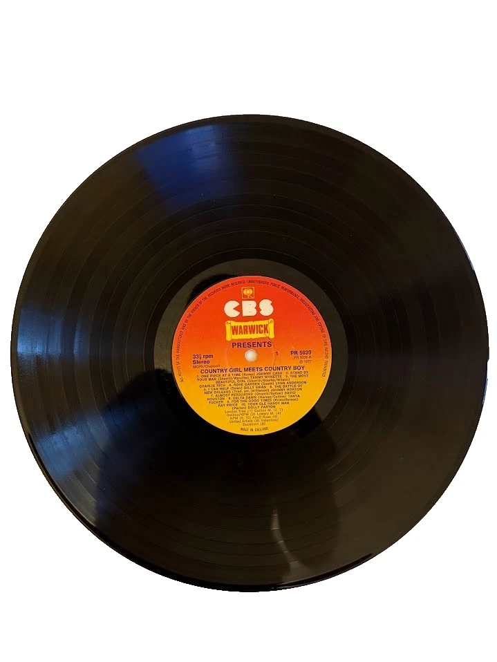 Country Girl Meets Country Boy – Various Artists (CBS/Warwick PR 5039, 1980) LP - Image 4 of 4