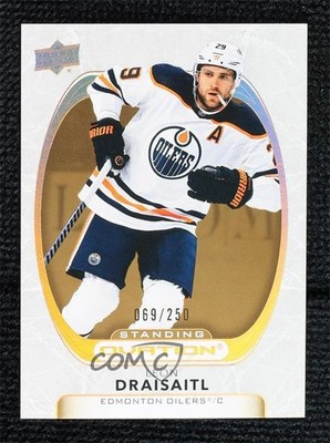 2021-22 Upper Deck Ovation Gold Spectrum Standing 69/250 Leon Draisaitl #79 16sx