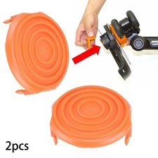 2PCS String Trimmer Parts Accessories For WORX WA0216 Replacement Spool Cap