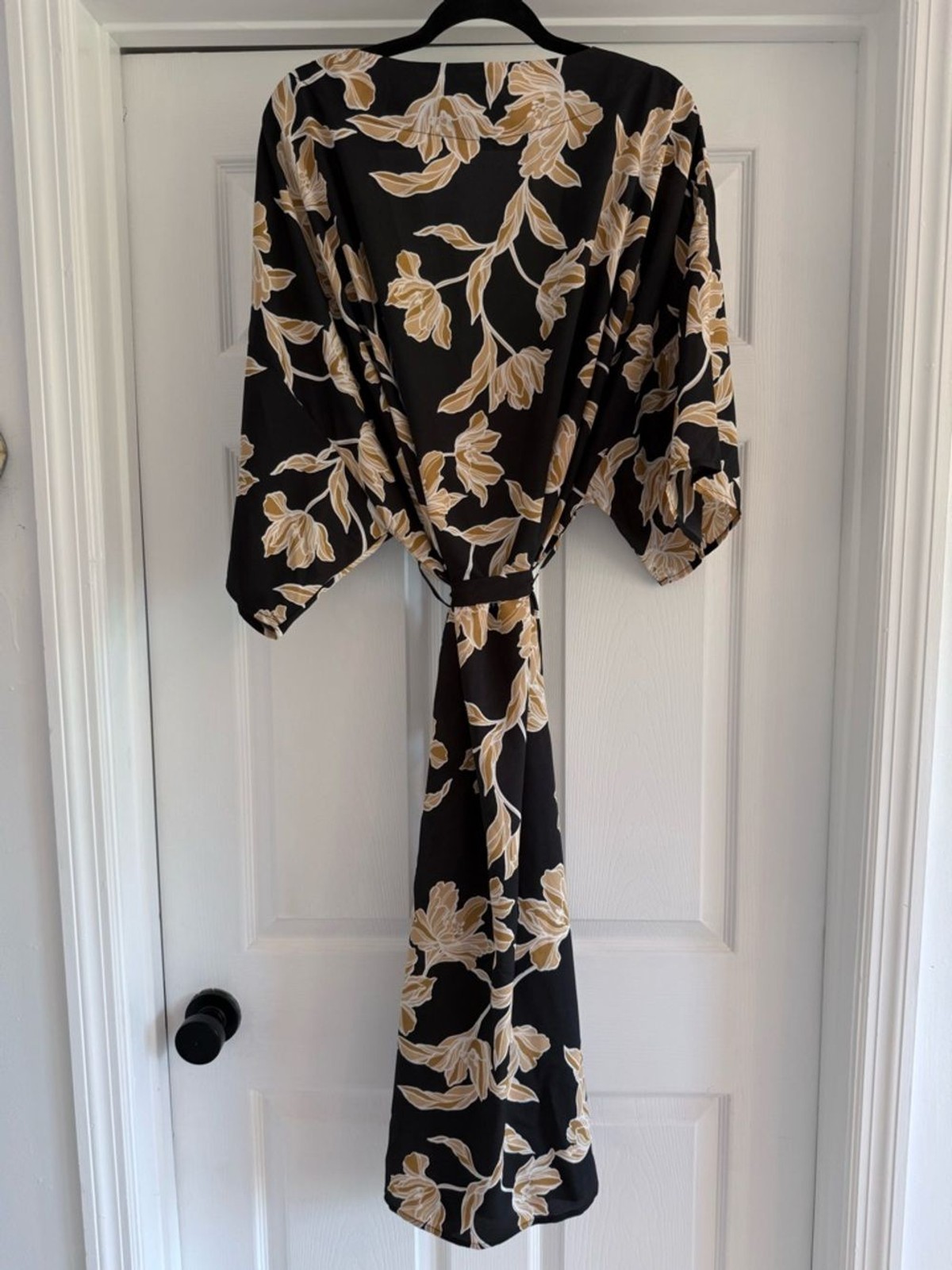 Anthropologie Maison du Soir Floral Kimono Robe D… - image 3