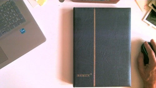 US CUT SQUARE COLLECTION IN SCOTT STOCKBOOK MINT/USED