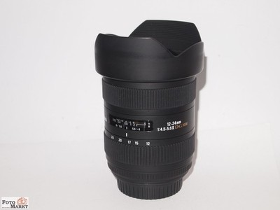Sigma 12-24 mm 4,5-5,6 DG HSM EX Zoom-Objektiv Canon EF wide angle lens