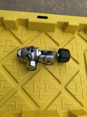 #ad Aqua Lung Titan Scuba Diving Regulator With Pressure Gauge $70.00