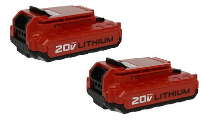 #ad #ad GENUINE PORTER CABLE Real PCC682 2 New 20 Volt Li Ion 2.0Ah Battery 2 Pack $49.99