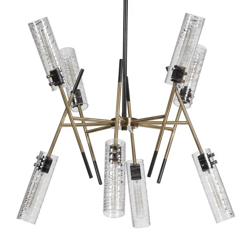 Uttermost 21538 Telesto 8 Light Linear Pendant - Picture 3 of 6