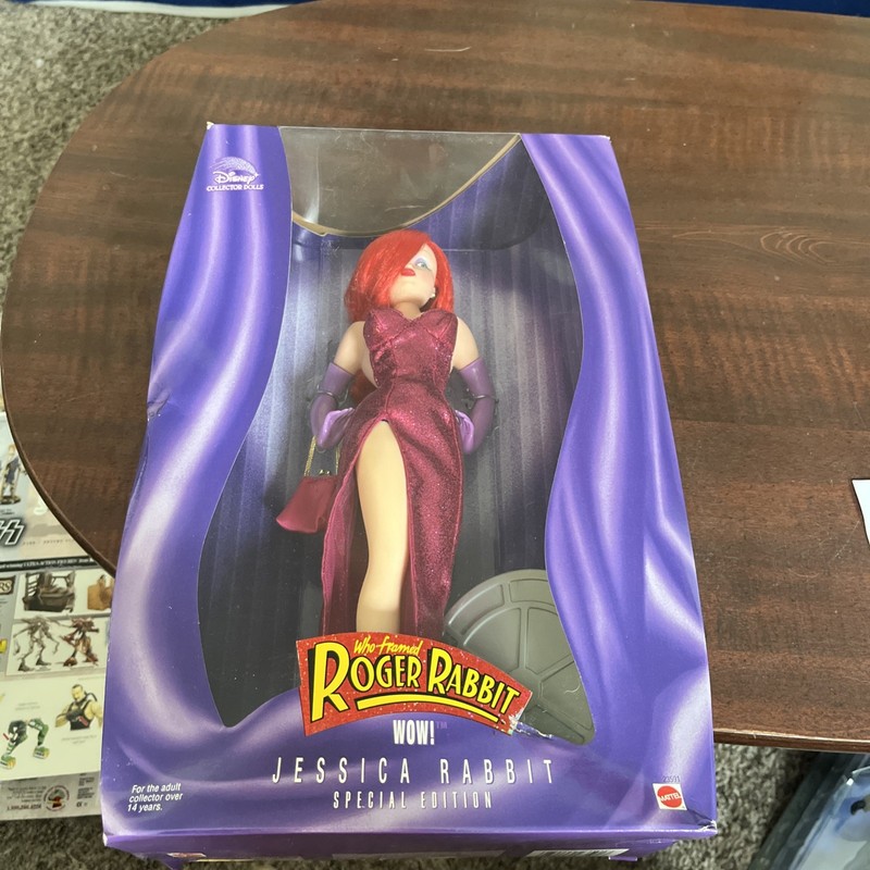 Jessica Rabbit Doll from Who Framed Roger Rabbit