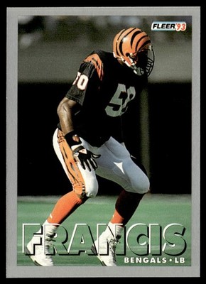 1993 Fleer James Francis Cincinnati Bengals #199