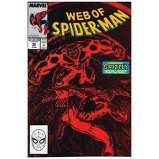 Web of Spider-Man #58 - 1985 series Marvel comics Fine+ [n]