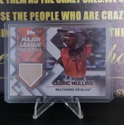 2022 Topps Cedric Mullins Game Used Bat Patch MLM-CM