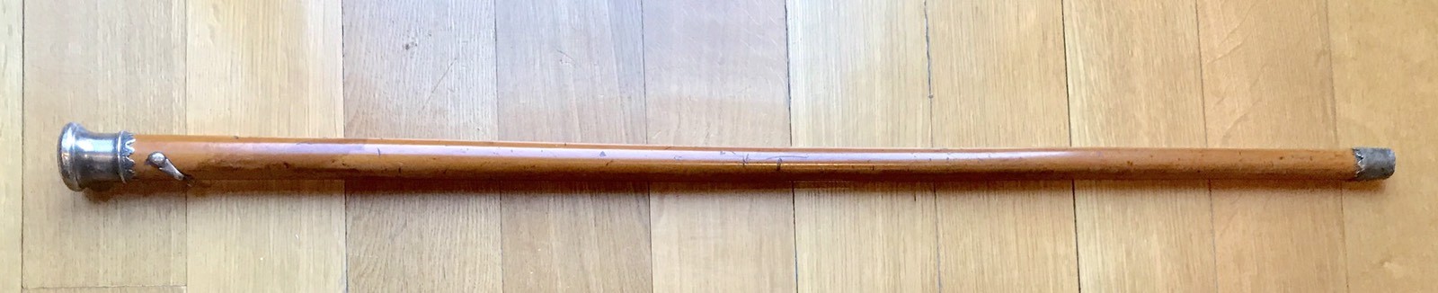 Rare Vintage Antique Dated 1803 Engraved Nobleman’s Walking Stick Cane Old 29”L image 9