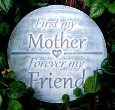 Matka Forma do betonu Tynk Cement Mama Dzień Matki Forma plastikowa 10" X 3/4"