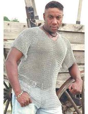Aluminum Chainmail Shirt Butted Chainmail Armor Haubergeon Reenactment Halloween