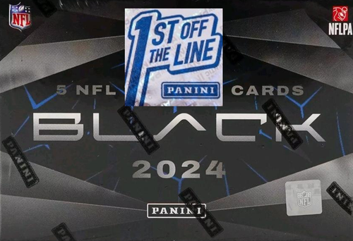 2024 Panini FOTL BLACK NFL Football Hobby Box Sealed JAYDEN DANIELS Rookie Yr