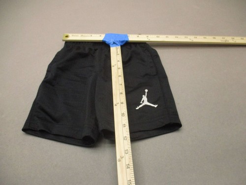 Air Jordan Size 3-4 YRS Boys Black Stretch Waist Pocket Athletic Shorts 475 - Picture 5 of 10