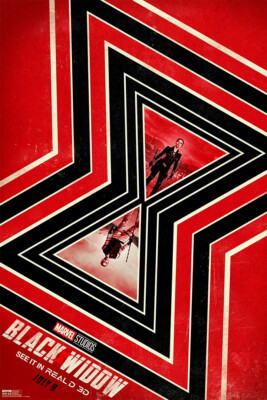 Black Widow Movie Adventure Action Superhero Drama Wall Art Home ...