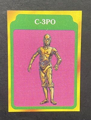 1980 Topps Star Wars Empire Strikes Back Series 3 C-3PO #269