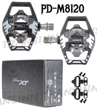 SHIMANO TRAIL Pedal Wide SPD Deore XT PDM8120 NIB (EPDM8120)