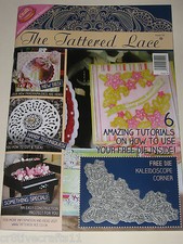TATTERED LACE MAGAZINE 14 INCLUDES FREE DIE FOR CARDS  SCRAPBOOK PAGES