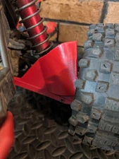 Shock / Mud Guard Rear Set (2) - Compatible w/ Traxxas X-Maxx