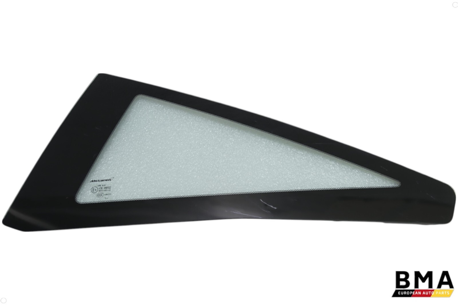 McLaren 720S Coupe Rear Left Driver Side Quarter Window Glass 2018 - 2023 OEM