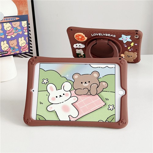 For Samsung Galaxy Tab A A7 A8 S6 Lite Cartoon Cover Kids Silicon Tablet Case - Picture 19 of 23