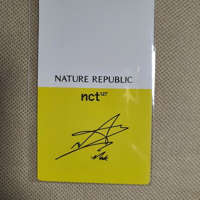NCT127 x Nature Republic] 2021 Summer Season NEW Limited Photocard