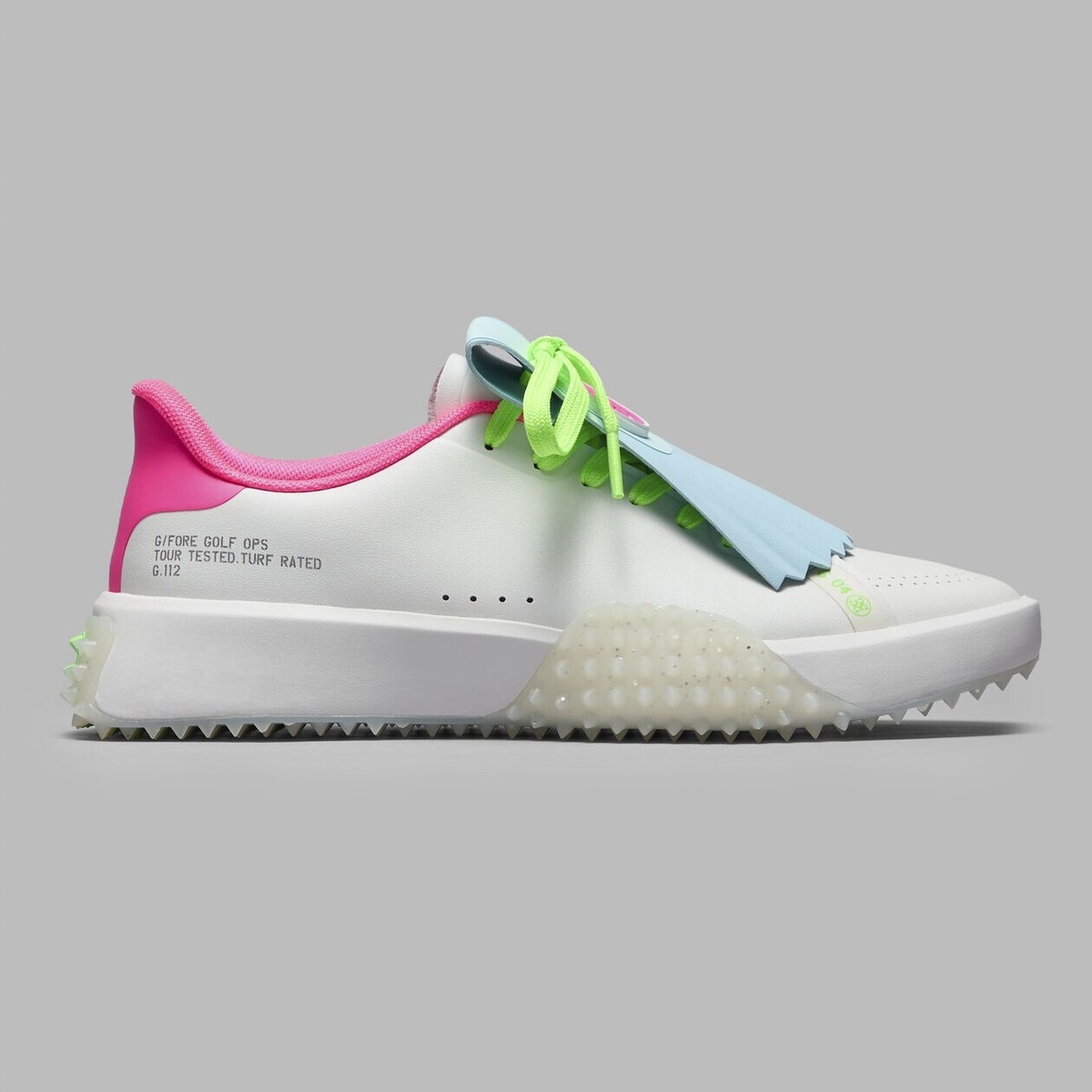 【G/FORE】25AW新作 WOMEN'S G.112 SADDLE STRIPE GOLF SHOE WOMEN'S G.112 PERFORATED SADDLE STRIPE KILTIE GOLF SHOE