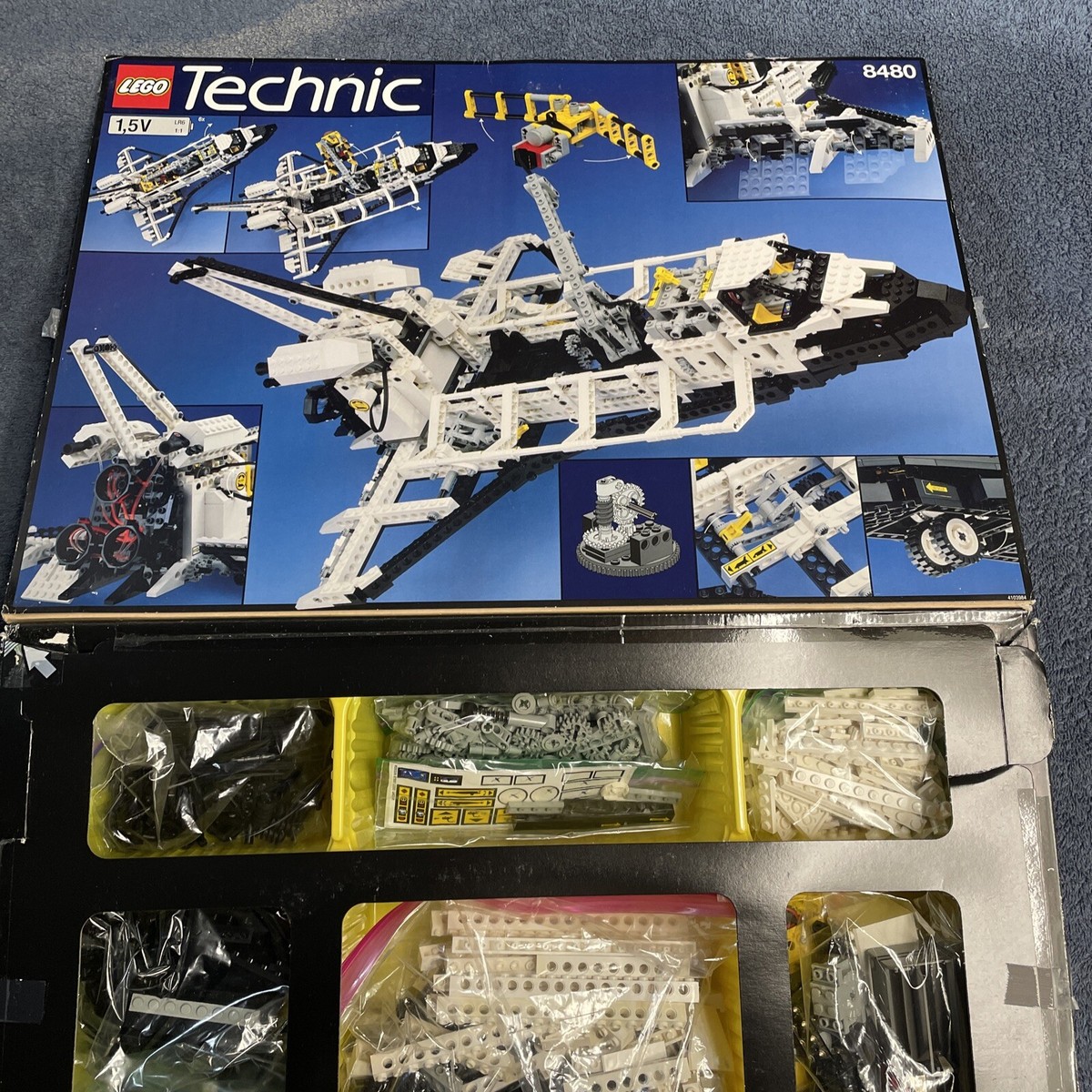 LEGO Technic 8480 Space Shuttle 100% Complete W/Box & Instructions