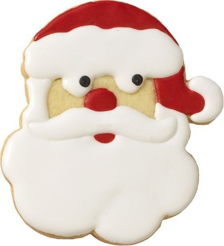 Formine per Biscotti XXL Babbo Natale Viso 18,5 CM Birkmann Panpepato Cuocere - Foto 3 di 5