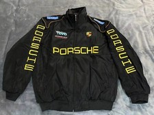 Unisex Adults F1 Jacket Porsche, Ebroidered Cotton Padded ,M-2XL