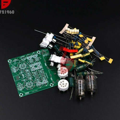 6J1 AC12V Valve Pre-amp Tube PreAmplifier Board Headphone Amplifier Acrylic Case - Picture 21 of 54