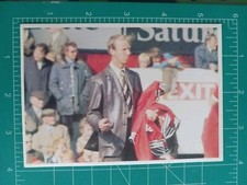 1975 SUPERSTARS PANINI STIG sticker Card MUSIC POP STAR JACKIE CHARLTON FOOTBALL