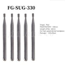 Dental Carbide Bur FG 330L Pear Long Head. Made in China 25mm Surgical